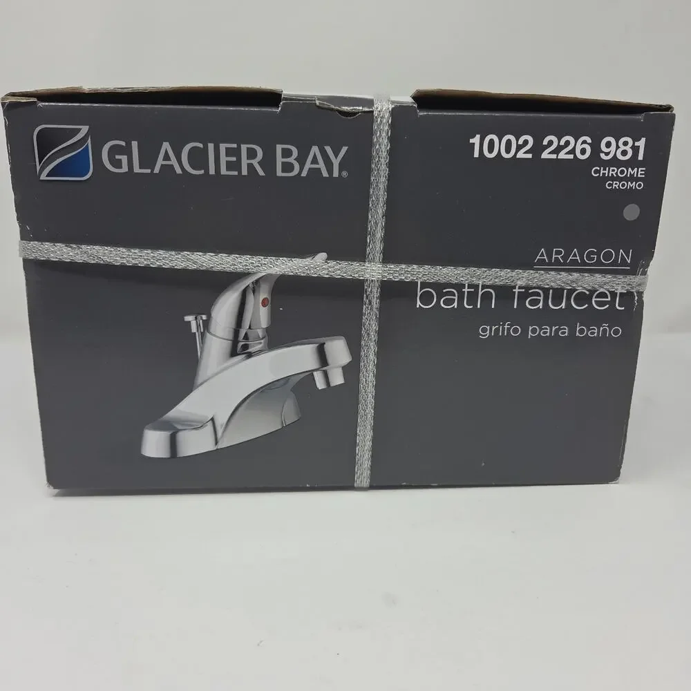 Glacier Bay Bath Faucet Aragon 1002 226 981 Chrome